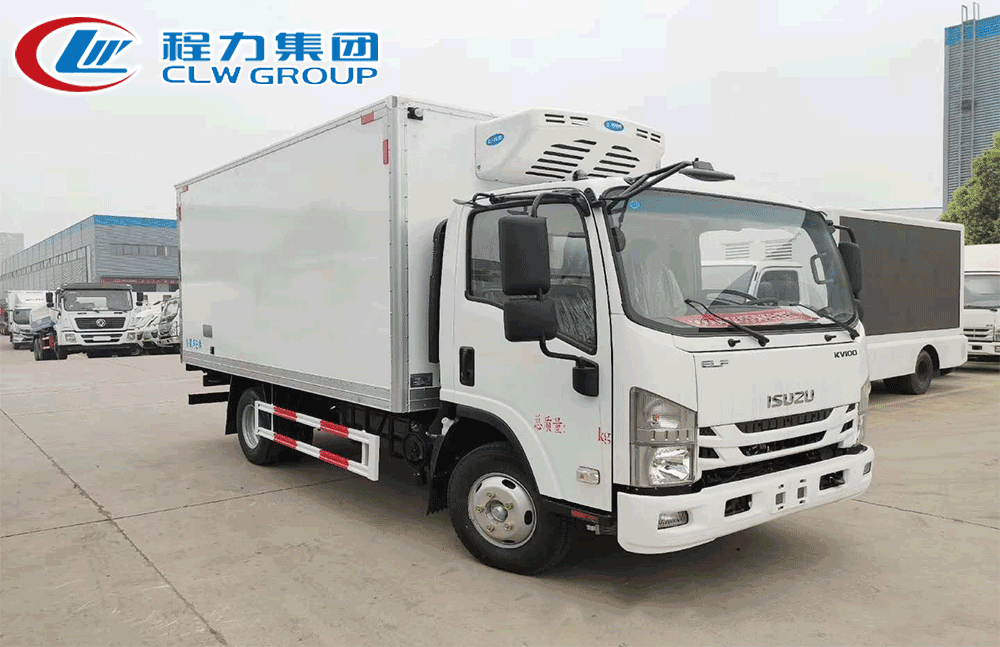 国六五十铃kv100冷藏车