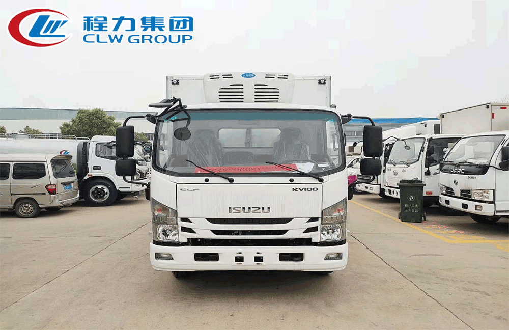 国六五十铃kv100冷藏车