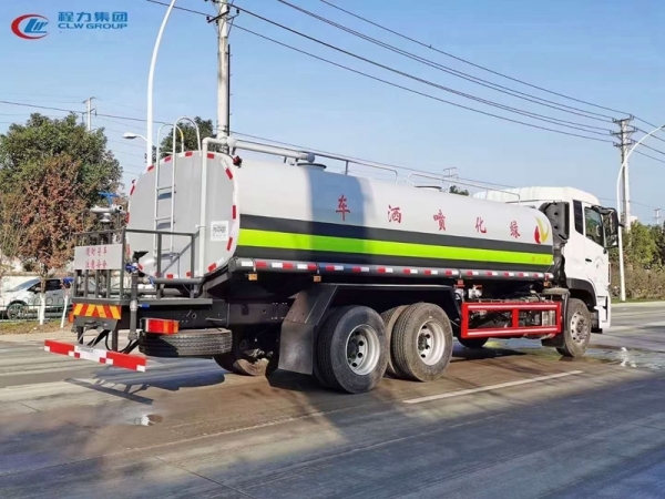 国六东风天龙绿化洒水车