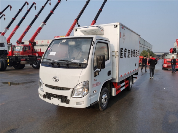 9方容积跃进医疗废物转运车