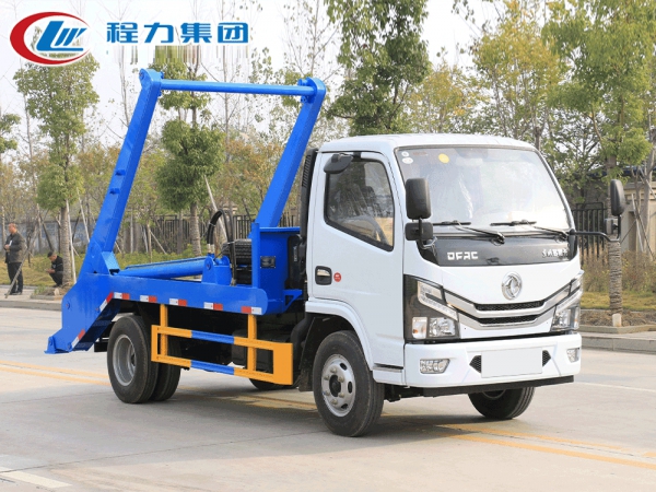 国六东风小多利卡摆臂垃圾车