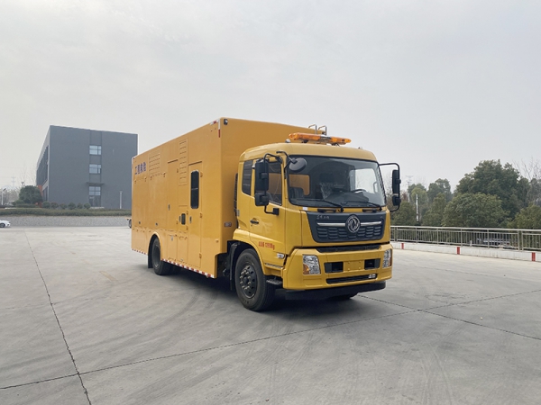 程力牌东风天锦抢险排水车3000方